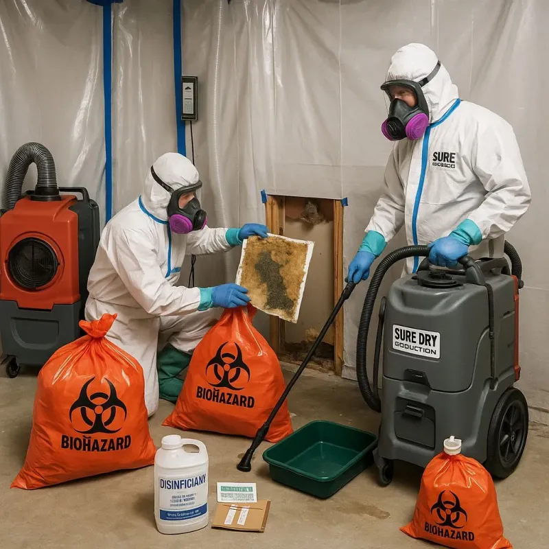 Contaminated Water Handling Protocols process in Dunkirk Town Center, MD