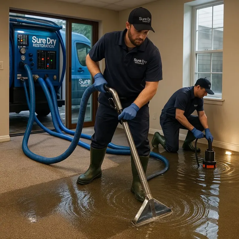 Water Extraction and Removal process in Dunkirk Town Center, MD